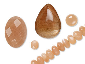 Moonstone, Pink/Peach
